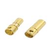 Aexit Pair RC Electrical equipment Airplane Plane Aircraft Gold Tone Banana Male Female Connector Adapter view 2