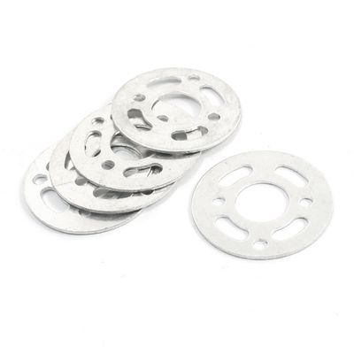 Aexit 5pcs Silver Electrical equipment Tone Aluminum Quadcopter Motor Mount 26 x 10 x 0.8mm