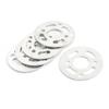 Aexit 5pcs Silver Electrical equipment Tone Aluminum Quadcopter Motor Mount 26 x 10 x 0.8mm view 1