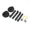 Aexit 2Set RC Electrical equipment Aircraft Spare Parts Round Base 13.5-79mm Adjustable Engine Mounts view 1