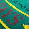 Wide Selection Blackjack/Texas Hold'em Bundle Set: 2-Sided 36" x 72" Felt Layout + Pair Authentic Las Vegas Casino Table-Played Card Decks (Planet Hollywood) view 3