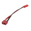 Aexit 20AWG Black Electrical equipment Red Male to T Female Connector Wire Cable for RC Helicopter ESC Lipo Li-po Battery view 2