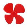 Aexit Brushless Motor Electrical equipment 4 Vanes RC Boat Airplane Propeller 1.6-inch Dia Red 2PCS view 2