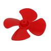Aexit Brushless Motor Electrical equipment 4 Vanes RC Boat Airplane Propeller 1.6-inch Dia Red 2PCS view 3