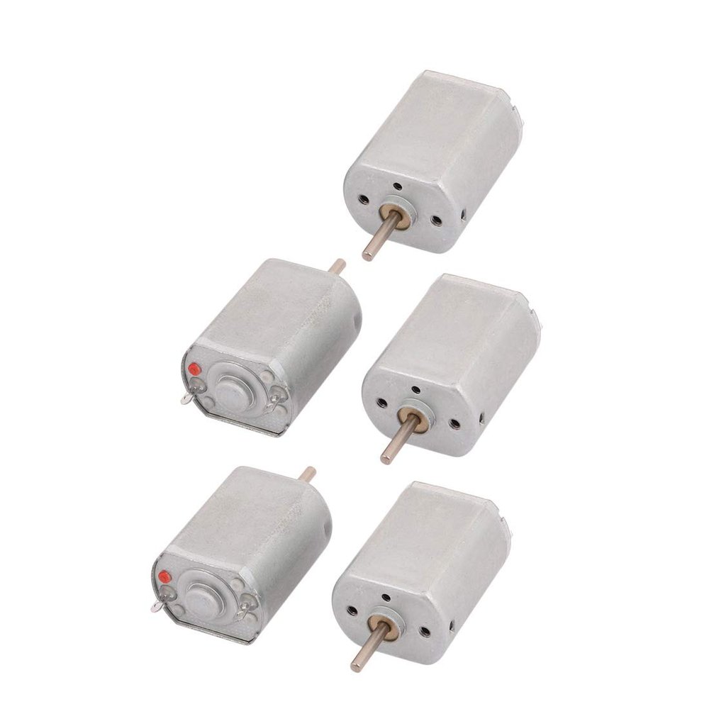 Aexit 5pcs FF130 Electrical equipment DC6V Mini Electric Motor High Speed 18000RPM for RC Model