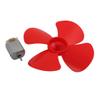 Aexit DC3V 8800RPM Electrical equipment LargeTorqueMotor 100mmDia. With 4Propeller-blades For RC Model view 2