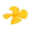 Aexit Brushless Motor Electrical equipment 4 Vanes RC Boat Airplane Propeller 1.6-inch Dia Yellow 3PCS view 3