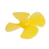 Aexit Brushless Motor Electrical equipment 4 Vanes RC Boat Airplane Propeller 1.6-inch Dia Yellow 3PCS view 4
