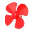 Aexit DC 3V Electrical equipment 13500RPM Large Torque Motor 4 Vanes Propeller Red for RC Boat Airplane view 1