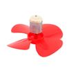 Aexit DC 3V Electrical equipment 13500RPM Large Torque Motor 4 Vanes Propeller Red for RC Boat Airplane view 4
