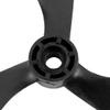 Aexit 2Pcs Black Electrical equipment Plastic RC Airplane Prop Propeller Paddle 9x4.5 + Shaft Adapter Rings view 3