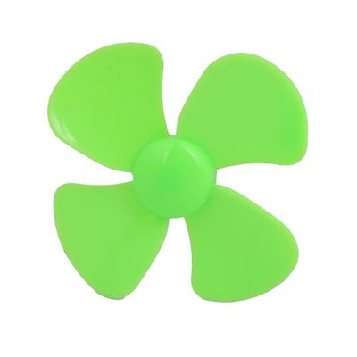Aexit Brushless Motor Electrical equipment 4 Vanes RC Boat Airplane Propeller 2.4-inch Dia Green