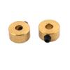 Aexit 10 Pcs Electrical equipment RC Airplane Landing Gear Wheel Stoppers 3.2mm Inner Dia 8x5mm w Screw view 2