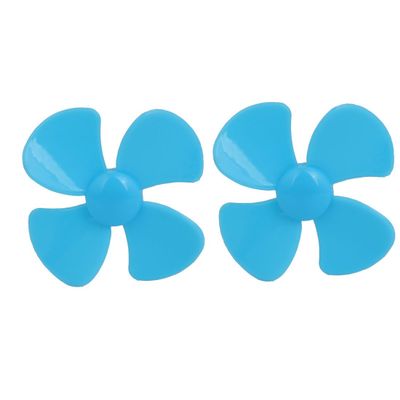 Aexit 2PCS Brushless Electrical equipment Motor 4 Vanes RC Boat Airplane Propeller 1.6-inch Dia Blue