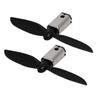 Aexit 2Pcs DC Electrical equipment 3.7V 25000RPM N30 4-Axis Motor w CCW Propeller for RC Micro Aircraft Glider view 1