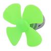Aexit DC 6V Electrical equipment 0.13A 12500rpm 56mm Dia 4 Vanes Motor Propeller Green for RC Aircraft view 1