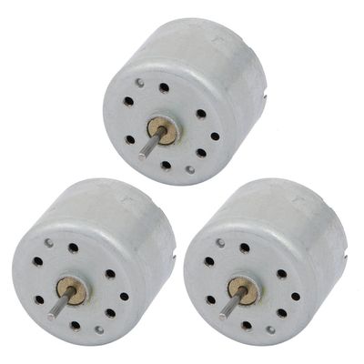 Aexit 3Pcs DC6V Electrical equipment 6000RPM Cylinder Magnetic Electric Micro DC Motor R330 for RC Model Toy