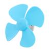 Aexit DC 3V Electrical equipment 0.5A 21500RPM Strong Force Motor 4 Vanes 100x2.3mm Propeller Blue for RC Aircraft view 1
