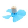 Aexit DC 3V Electrical equipment 0.5A 21500RPM Strong Force Motor 4 Vanes 100x2.3mm Propeller Blue for RC Aircraft view 4