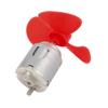 Aexit DC 3V Electrical equipment 0.05A 12500RPM Strong Force Motor 3 Vanes Red Propeller 50mmx2mm view 2