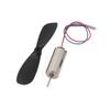 Aexit 2Pairs DC Electrical equipment 3.7V 45000RPM 7x16mm Motor w CW CCW Propeller for RC Quadcopter view 3