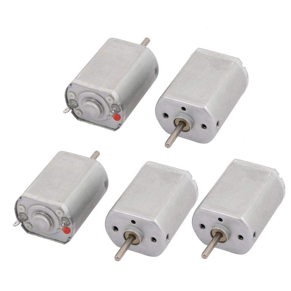 Aexit 5pcs FF130 Electrical equipment DC9V Mini Electric Motor High Speed 18000RPM for RC Model