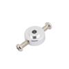Aexit 2Set 2.3mm Electrical equipment Hole Dia 5.5mm Shaft Dia RC Propeller Prop Saver Adapter w Black Rubber O Ring view 2