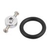 Aexit 2Set 2.3mm Electrical equipment Hole Dia 5.5mm Shaft Dia RC Propeller Prop Saver Adapter w Black Rubber O Ring view 3