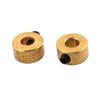 Aexit 10 Pcs Electrical equipment RC Airplane Landing Gear Wheel Stoppers 4mm Inner Dia 8x5mm w Screw view 2