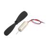 Aexit DC3V 40000RPM Electrical equipment 6mm x 14mm Motor w Helicopter CCW Propeller for RC Quadcopter view 3