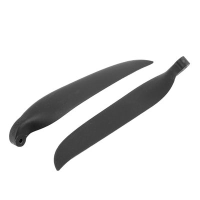 Aexit Pair RC Electrical equipment Glider Plane Black Plastic Folding Propeller Vanes 305mmx178mm
