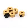 Aexit 5 Pcs Electrical equipment RC Airplane Landing Gear Wheel Stoppers 3.2mm Inner Dia 8x5mm w Screw view 1