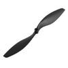 Aexit 2-vane Black Electrical equipment Plastic RC Airplane Prop Propeller Paddle 8043 Shaft Adapter Ring view 1