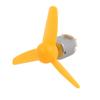 Aexit DC3V 17500RPM Electrical equipment LargeTorqueMotor 80mmDia. With 3Propeller-blades For RC Model view 1