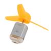 Aexit DC3V 17500RPM Electrical equipment LargeTorqueMotor 80mmDia. With 3Propeller-blades For RC Model view 2