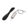 Aexit 3Pcs DC Electrical equipment 4.5V 30000RPM 7mmx16mm Coreless Motor w CW Propeller for RC Helicopter view 2