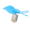 Aexit DC 3V Electrical equipment 13000RPM Large Torque Motor 4 Vanes Propeller Blue for RC Boat Airplane view 3