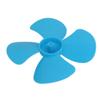 Aexit 5PCS Brushless Electrical equipment Motor 4 Vanes RC Boat Airplane Propeller 4-inch Dia Blue view 3