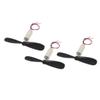 Aexit 3Pcs DC Electrical equipment 1.5V 15000RPM 614 Coreless Motor w CW Propeller for RC Helicopter view 1