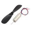 Aexit 3Pcs DC Electrical equipment 1.5V 15000RPM 614 Coreless Motor w CW Propeller for RC Helicopter view 3