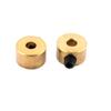 Aexit 5 Pcs Electrical equipment RC Airplane Landing Gear Wheel Stoppers 2.6mm Inner Dia 8x5mm w Screw view 2