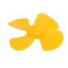 Aexit Brushless Motor Electrical equipment 4 Vanes RC Boat Airplane Propeller 2.4-inch Dia Yellow 2PCS view 4