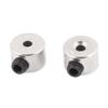 Aexit 10 Pcs Electrical equipment RC Airplane Landing Gear Wheel Stoppers 1.6mm Inner Dia 6.6x4.5mm view 2