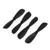 Aexit 4 Pcs Electrical equipment HM Quadcopter 46mm Coreless Motor Propeller Aircraft Axis For 0.8mm Shaft view 1