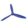 Aexit 5x4.5 Inches Electrical equipment 3-Vanes Electric RC Airplane CCW Propeller Blue w Hole Adapter view 1