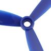 Aexit 5x4.5 Inches Electrical equipment 3-Vanes Electric RC Airplane CCW Propeller Blue w Hole Adapter view 3