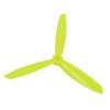 Aexit 5 x Electrical equipment 4.5 Inches Yellow 3-Vanes CCW RC Airplane Propeller w Spacing Rings view 1