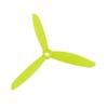 Aexit 5 x Electrical equipment 4.5 Inches Yellow 3-Vanes CCW RC Airplane Propeller w Spacing Rings view 2