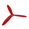 Aexit 5x4.5 Inches Electrical equipment 3-Vanes RC Airplane CW Propeller Red w Hole Adapter view 2