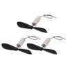 Aexit 3Pcs DC Electrical equipment 3.7V 10000RPM 716 Coreless Motor w CCW Propeller for RC Helicopter view 1